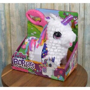 FurReal Poopalots Flyalots White Unicorn Piñata Pet RARE